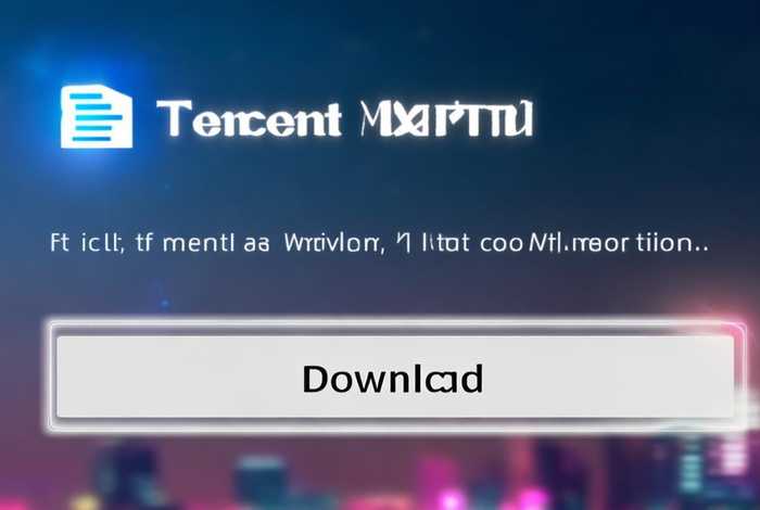 腾讯会议app下载免费安装下载腾讯会议软件 - 腾讯会议app下载安装手机版