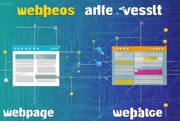 网页和网站什么意思（网页和网站什么意思区别）