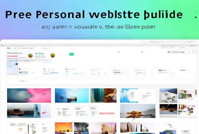 免费个人网页在线制作 - 免费个人网页在线制作软件