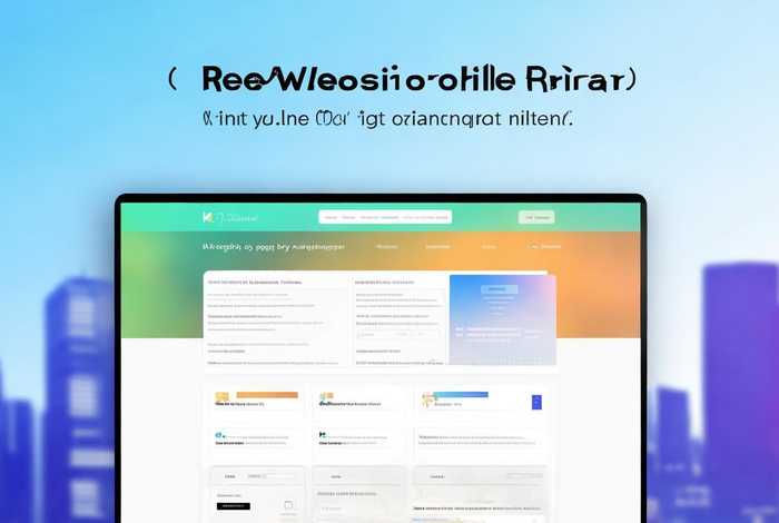 免费官网建站 免费官方网站创建