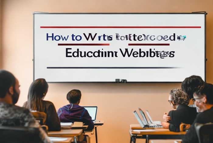 教育网站的文章怎么写 - 教育网站的文章怎么写的