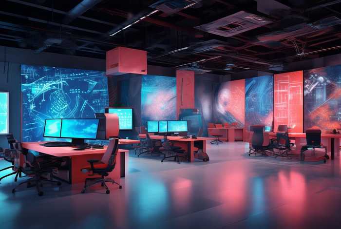 网络公司设计布局图片，网络公司设计布局图片大全