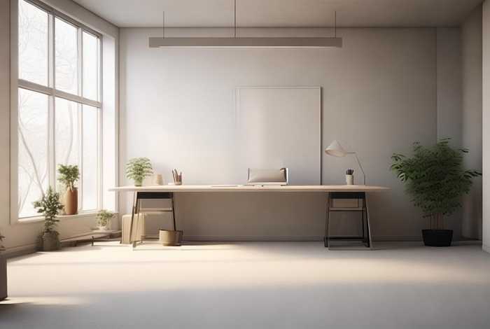 极简风格办公室装修，极简风格办公室装修效果图