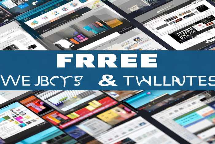 免费的模板网站有哪些；免费的模板网站有哪些软件