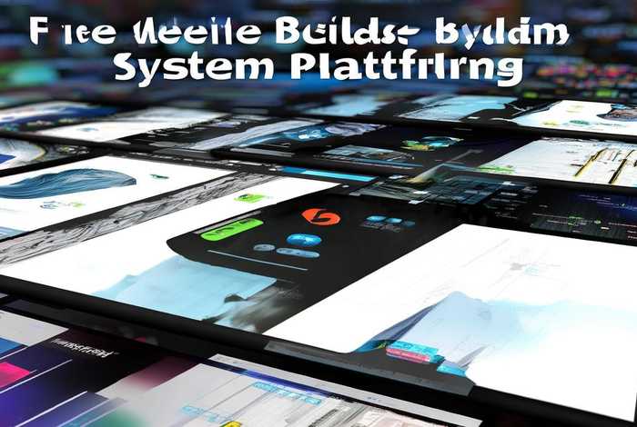 免费建网站系统平台，免费建网站系统平台有哪些