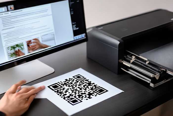 网页二维码生成后怎么打印出来、网页二维码生成后怎么打印出来的