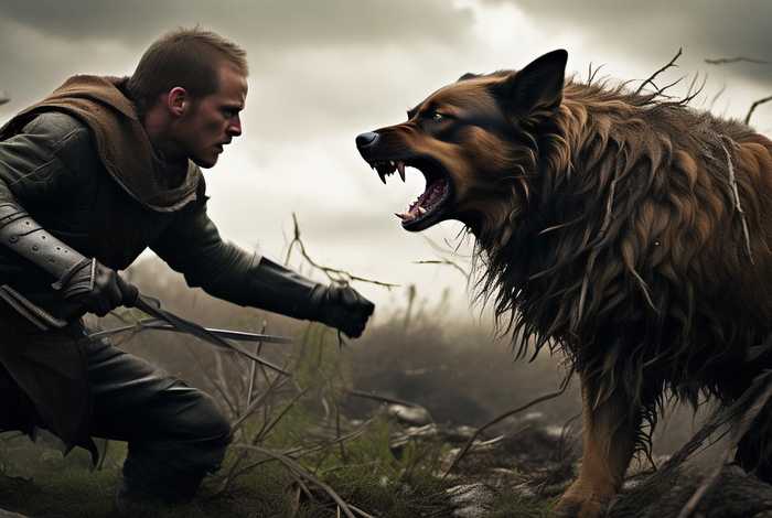 人狗大战对话（人狗大战对话大全）