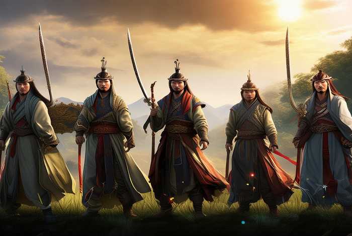 三国风ppt模板免费下载素材 - 三国人物ppt模板免费下载