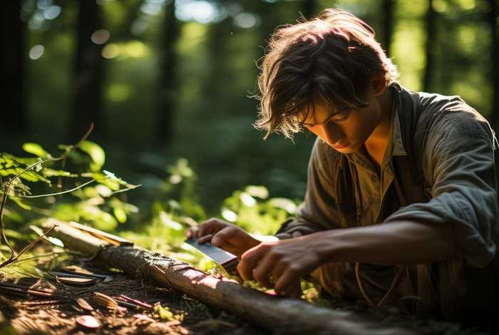 如何自己制作弓箭（如何自己制作弓箭教程）