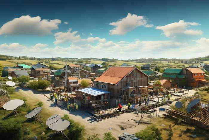 数字乡村平台建设方案之工程建设；数字乡村服务平台建设方案