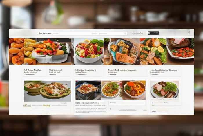 美食网页界面设计、美食网页界面设计方案