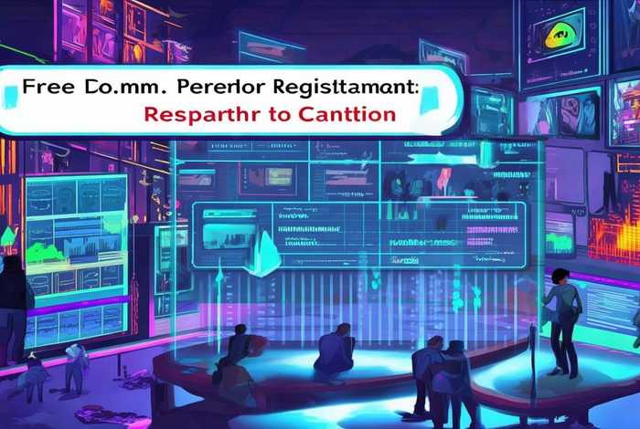 免费的com域名注册、免费的com域名注册有风险吗