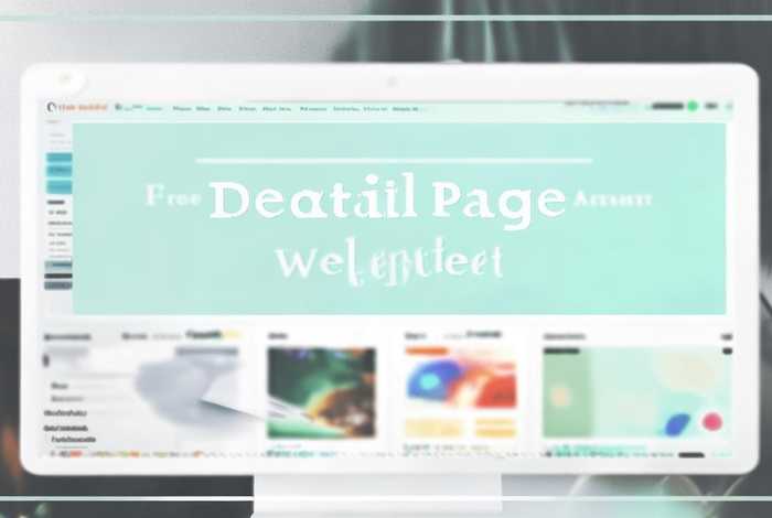 免费做详情页模板的网站叫什么；免费做详情页模板的网站叫什么名字