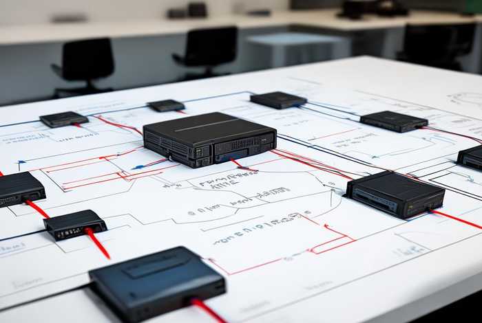 企业网络系统搭建布局，企业网络系统搭建布局图