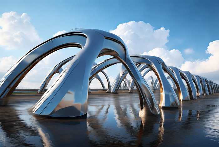 桥托云智能建站 桥墩托架图片