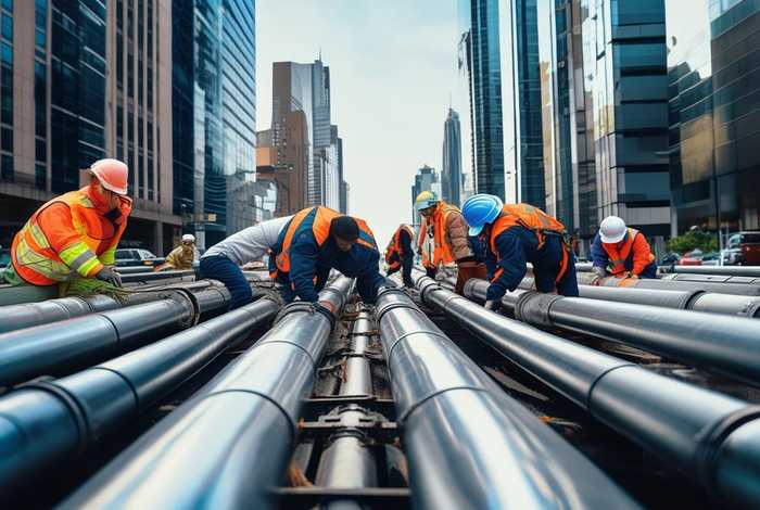 完善管网建设 - 完善市政管网设施建设