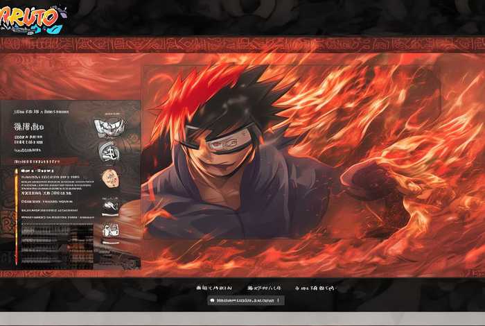 火影忍者网页设计素材 火影忍者网页设计素材网站