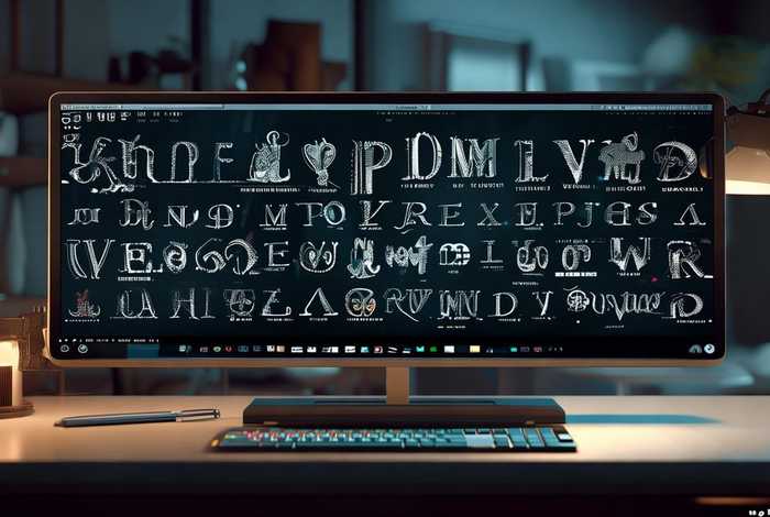 设计在线字体 - 在线设计中文字体