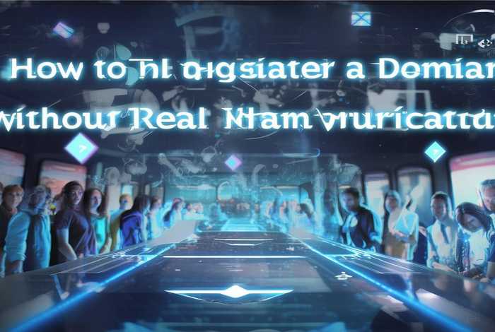 如何注册域名不用实名认证（如何注册域名不用实名认证的）