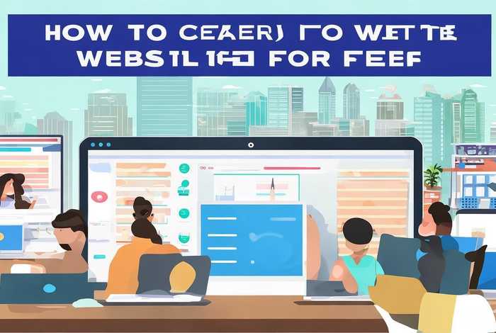 如何网上免费建站（如何免费建一个网站）