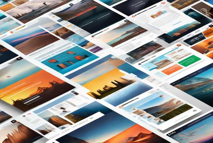 旅游网页制作模板图片；旅游网页制作模板图片大全