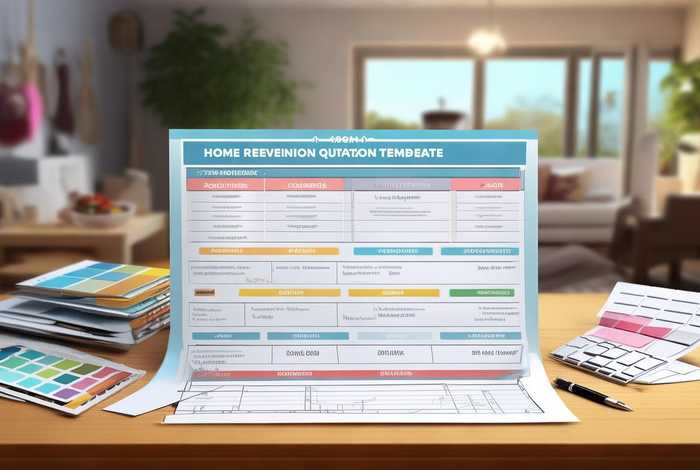 家装报价模板；家装报价模板怎么写