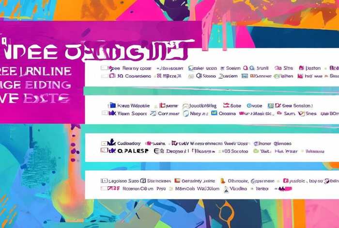 免费图片编辑网站 免费图片编辑网站有哪些