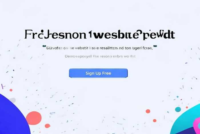 免费个人网站；免费个人网站注册平台