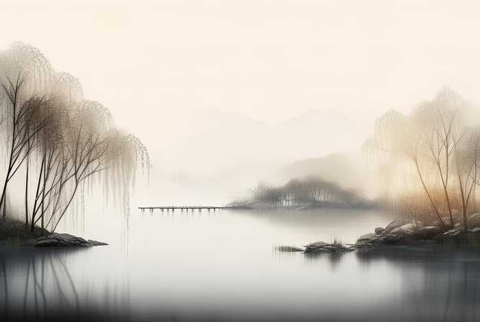 简约中国风免费ppt模板；简约中国风ppt模板免费下载 素材