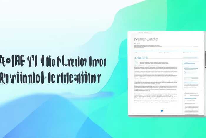 免费一键生成简历 - 免费一键生成简历表格