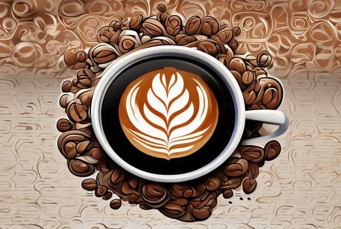 咖啡创意设计图案、咖啡创意设计图案图片