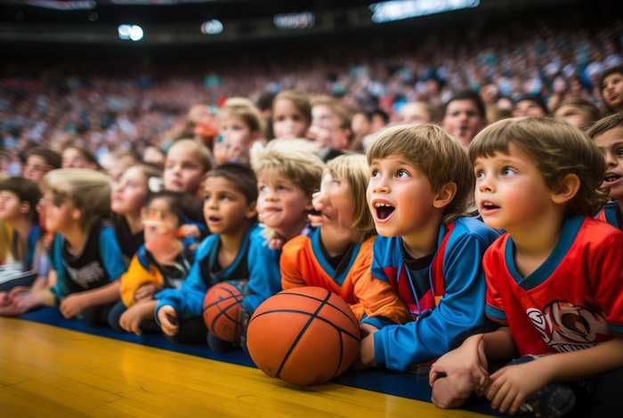 篮球场边有哪些小球迷 篮球场边有哪些小球迷呢