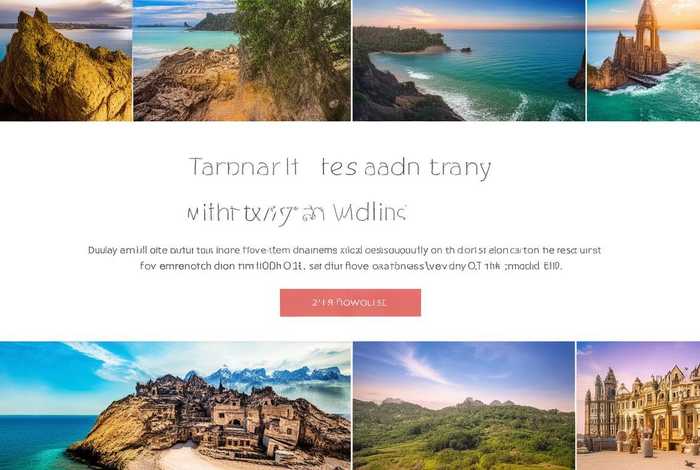 旅游网站制作模板 旅游网站制作模板下载