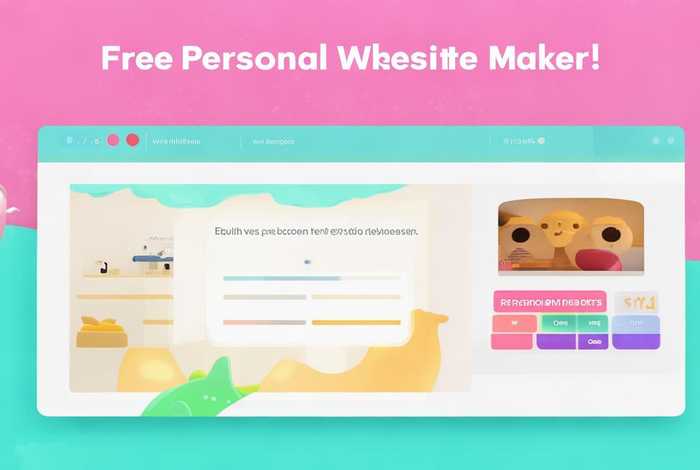 傻瓜式个人网站免费制作，个人网站免费制作平台