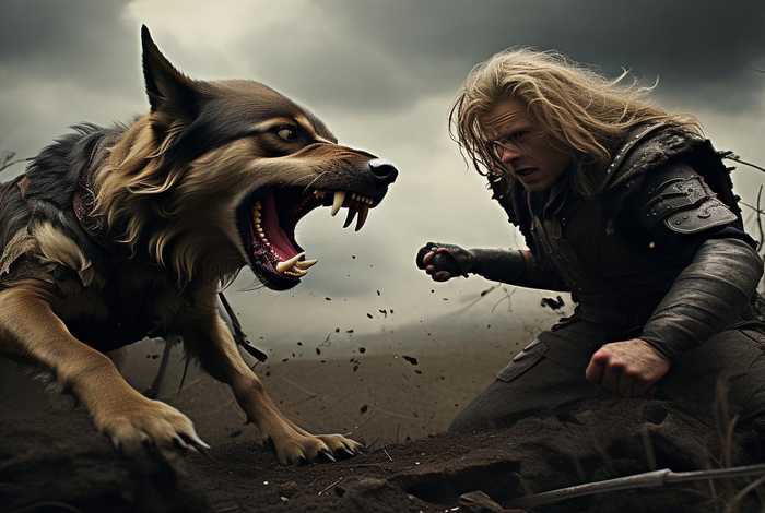 人狗大战对话（人狗大战对话大全）