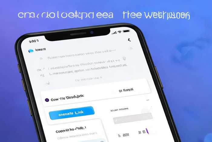 手机怎么生成网页链接免费；手机怎么生成网页链接免费软件