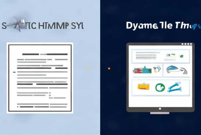 静态html和动态html、静态html和动态html区别