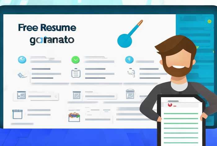 免费个人简历生成、免费个人简历生成器