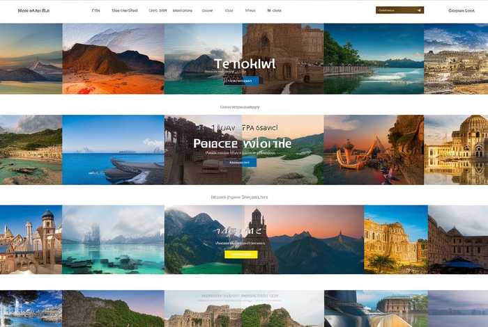 旅游的网页设计模板有哪些 - 旅游的网页设计模板有哪些类型