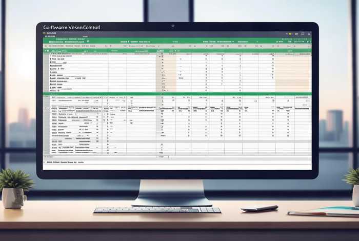 软件版本管控，软件版本管控表格