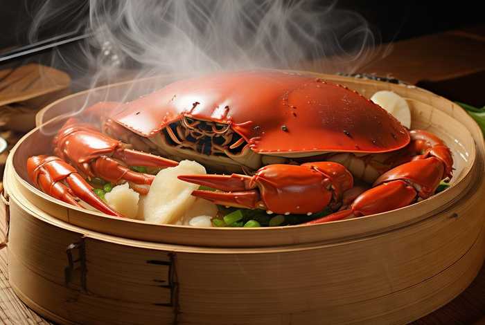 清蒸大闸蟹全部步骤图片，清蒸大闸蟹的方法步骤