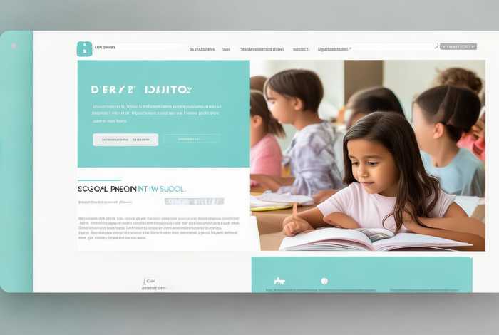 学校网站模板设计（学校网站模板设计图）