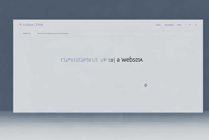 怎样设置网站 - 怎样设置网站显示空信息