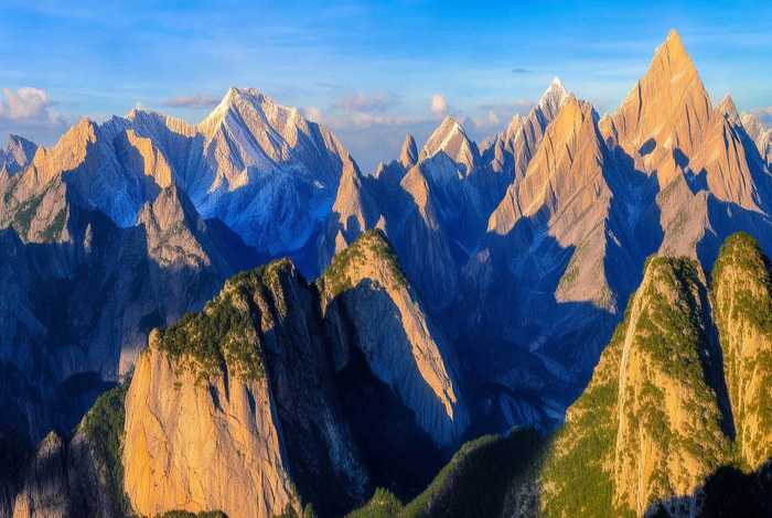 中国十大著名山峰 - 中国十大著名山峰排名