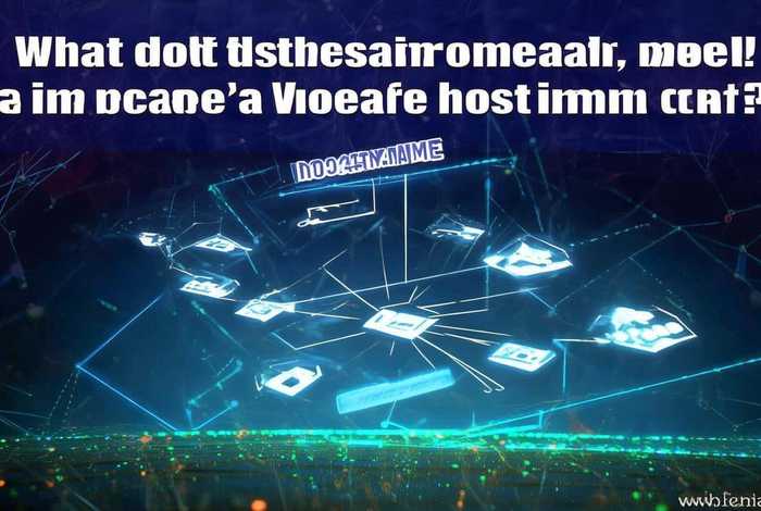 域名中的主机名是什么意思 - 域名中的主机名是哪部分 域名中的主机名是什么意思 - 域名中的主机名是哪部分