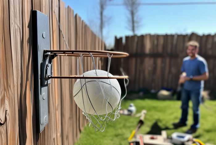 怎样自己制作一个简易篮球框 怎样自己制作一个简易篮球框视频