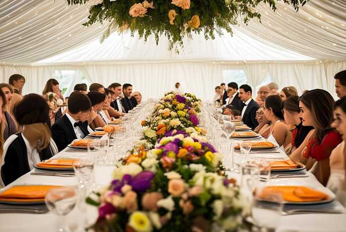 新郎和新娘结婚办喜酒是不是会搭建大棚 结婚喜宴新郎新娘跟谁坐在一起