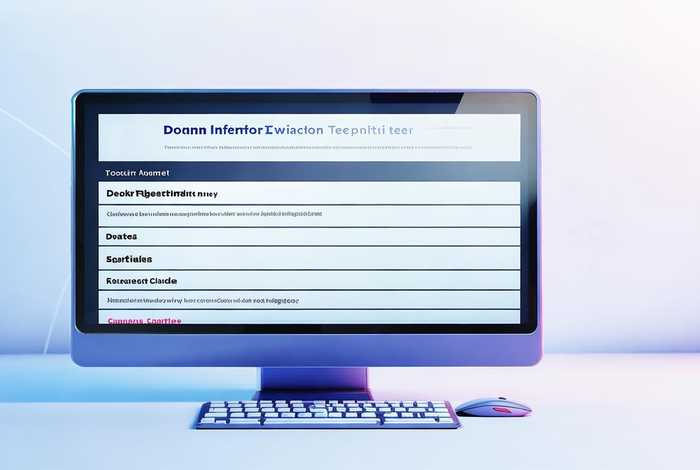 域名信息模板怎么写；域名信息模板怎么写的