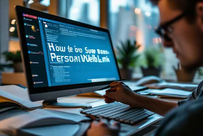 怎么制作自己的个人网页链接 - 怎么制作自己的个人网页链接视频