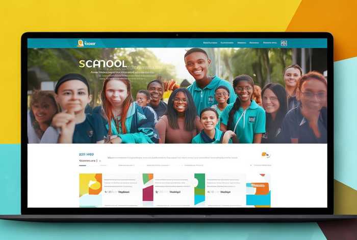 学校网页设计图片；学校网页设计图片大全